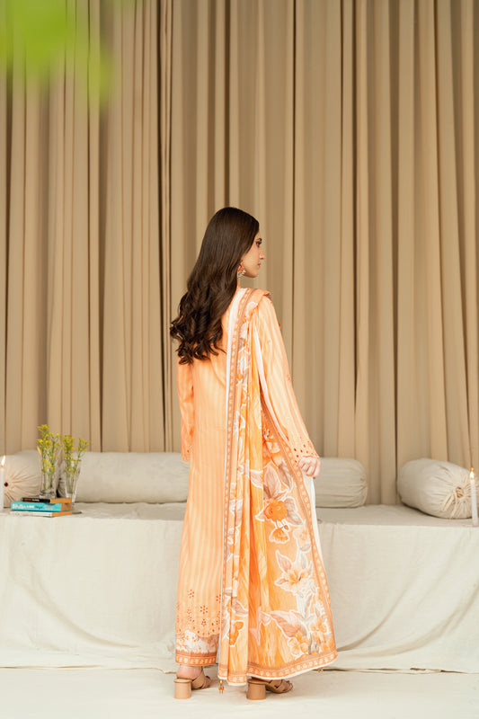 NOIR - 3 PC UNSTITCHED