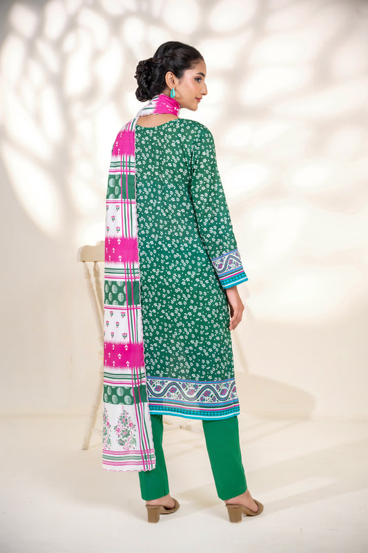 RAYA - 3PC UNSTITCHED