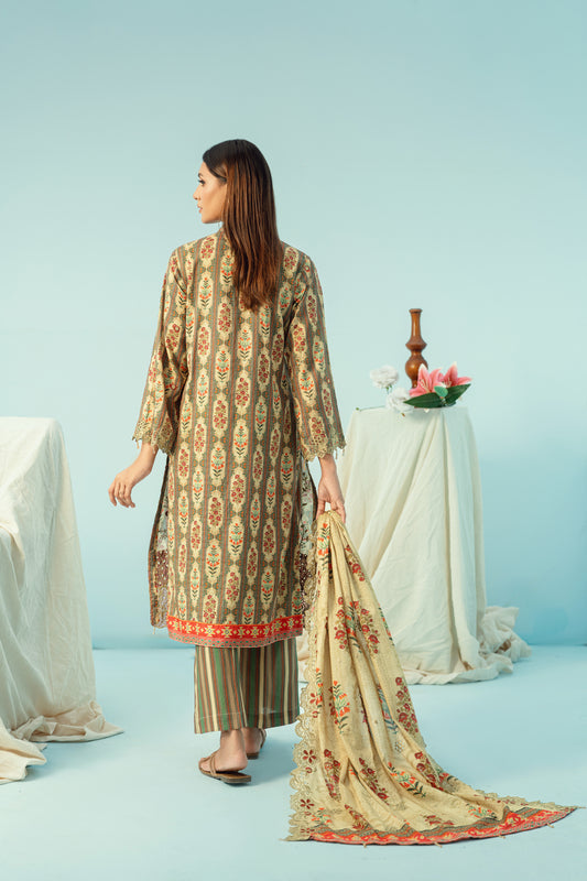 MUSHQ - 3PC UNSTITCHED