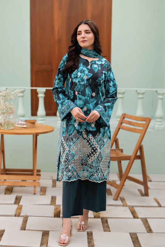 ELAAN - 3 PC UNSTITCHED