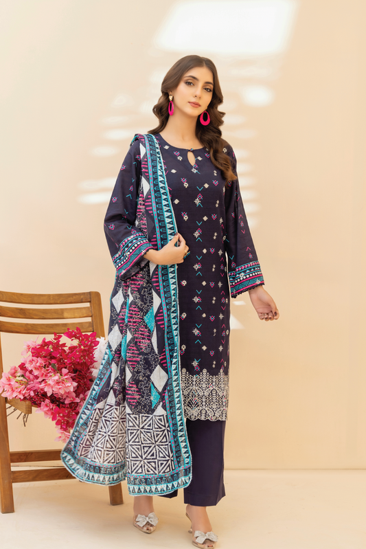 ZARA VOL 2 - 3 PC UNSTITCHED