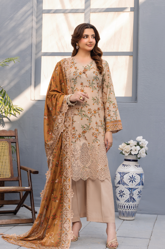 LAZERKARI - 3 PC UNSTITCHED