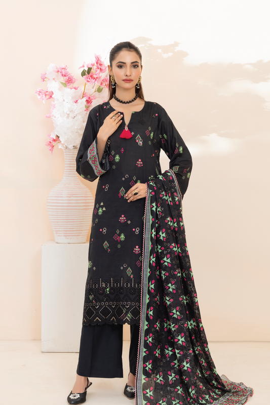 SAHAR - 3 PC UNSTITCHED