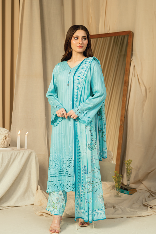 NOIR - 3 PC UNSTITCHED