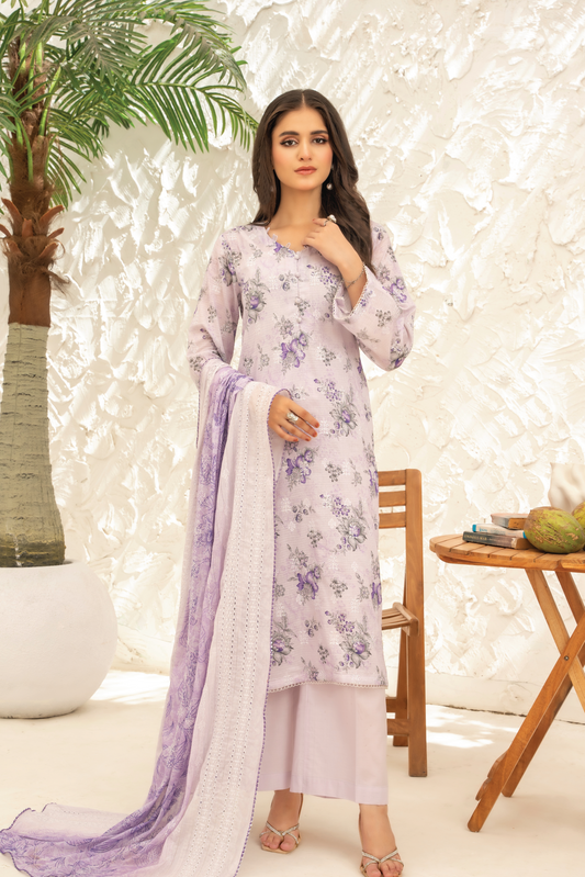 THREADKARI - 3 PC UNSTITCHED