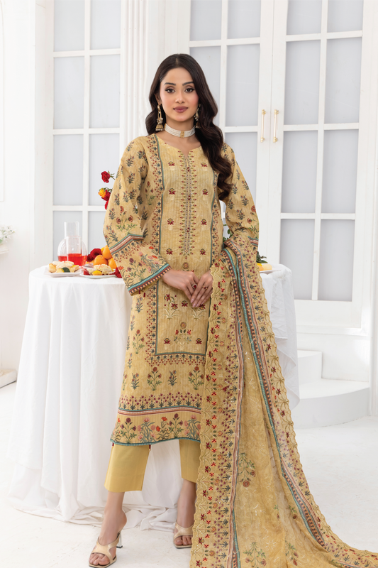 MARIGOLD - 3PC UNSTITCHED