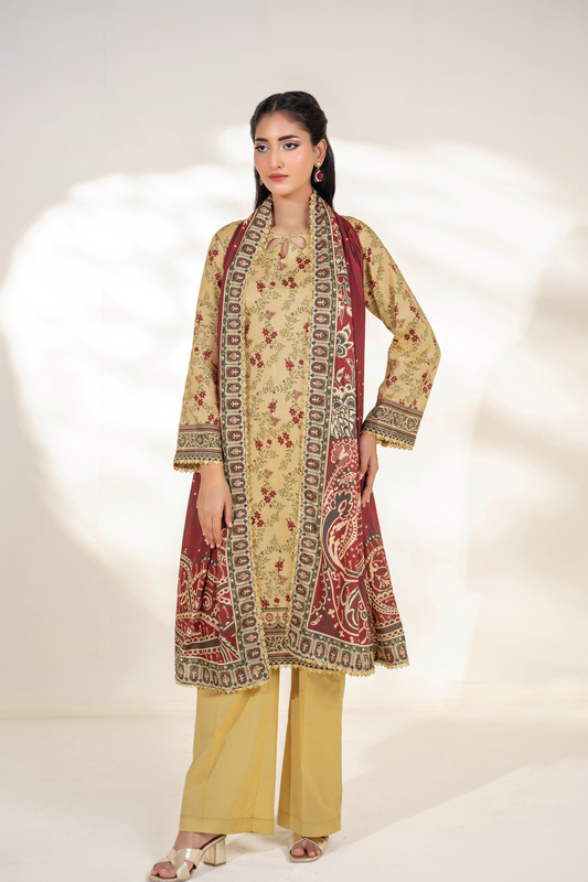 IRIS - 3PC UNSTITCHED