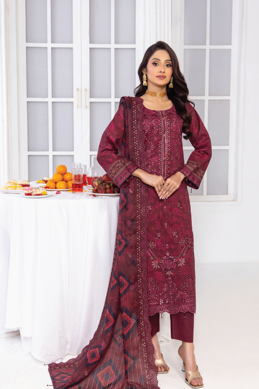 DAHLIA - 3PC UNSTITCHED