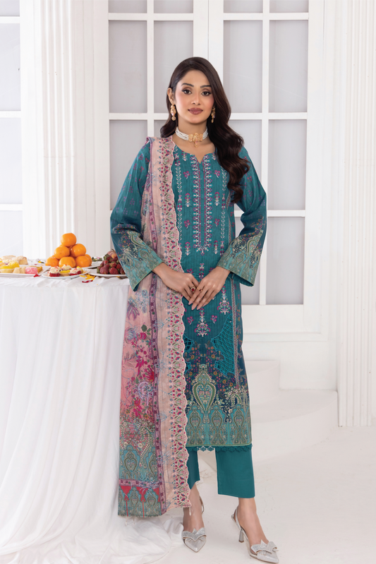OLEANDER - 3PC UNSTITCHED