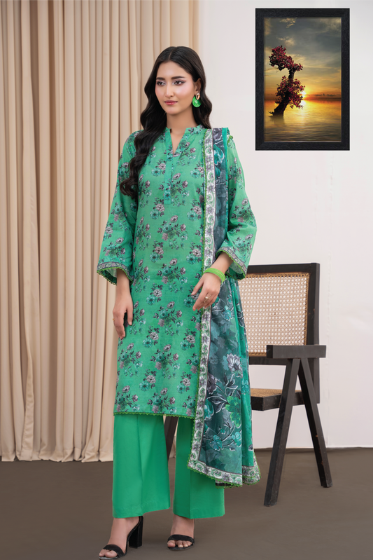 ACACIA - 3PC UNSTITCHED