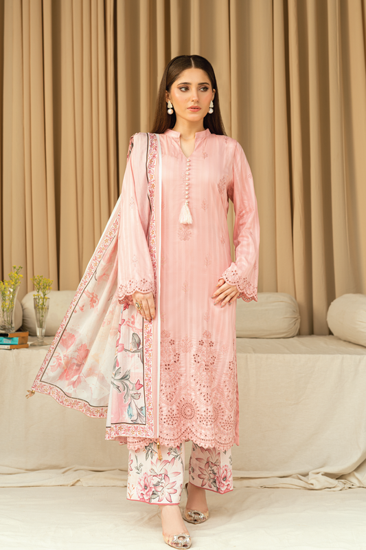 NOIR - 3 PC UNSTITCHED