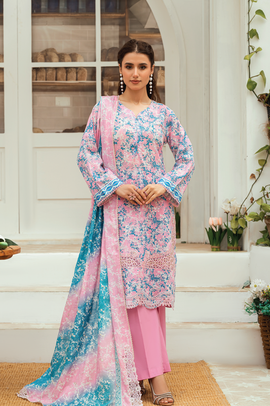 MAHIRA - 3 PC UNSTITCHED